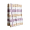thumbnail image 1 of Cotton Striped Washcloth, Soft Absorbent Face Towel for Bathroom, Quick Dry Hand Towel 11.8"x23.6", 1 of 9