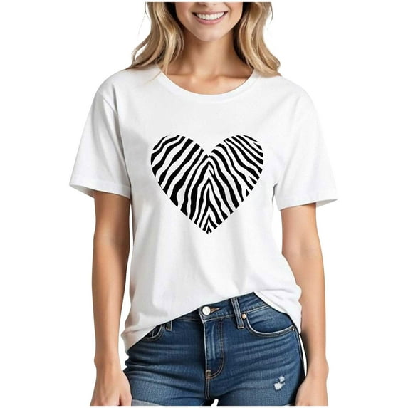 Cotton Summer Tops for Women 2025 Lightweight Tshirts Women Loose fit Slim Fit Tees for Women