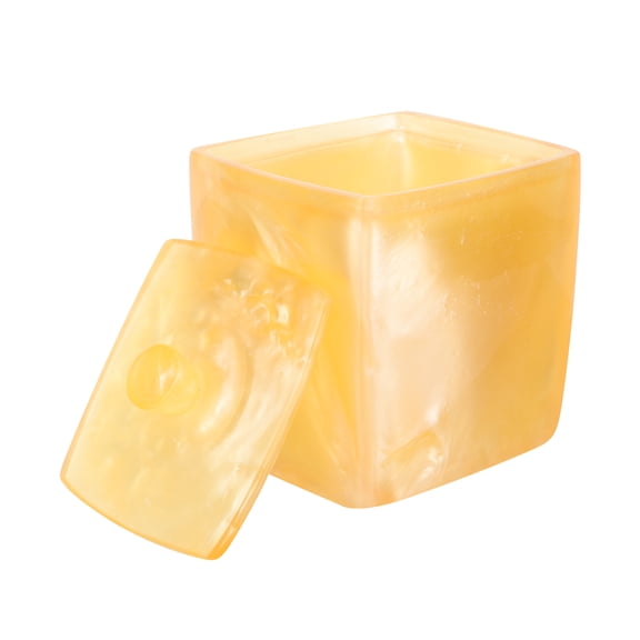 Cotton Swab Box Pads Container Apothecary Jar with Lids Toothpick Storage Case Holder