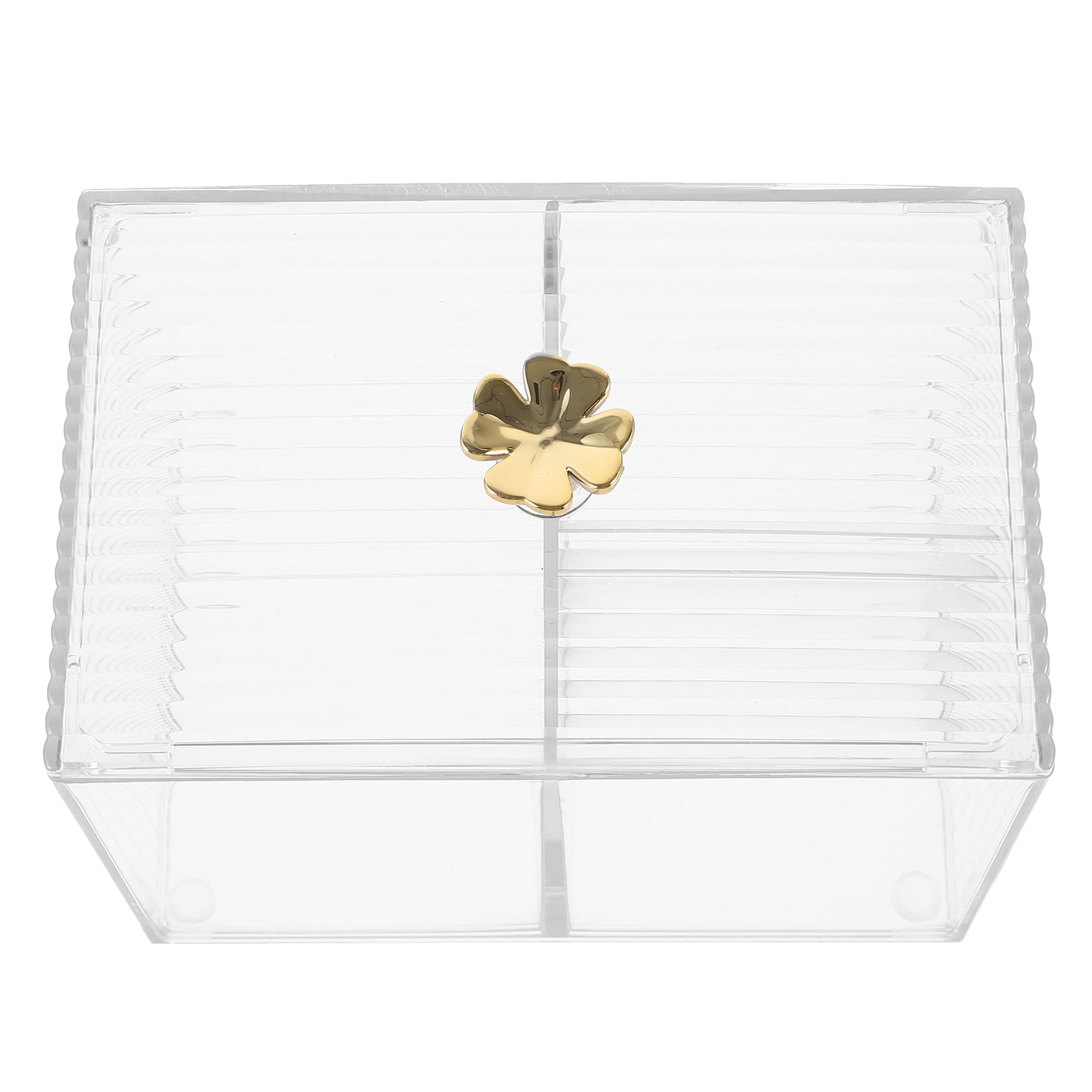 Cotton Swab Container Gifts for Her Round Container with Lid Cotton