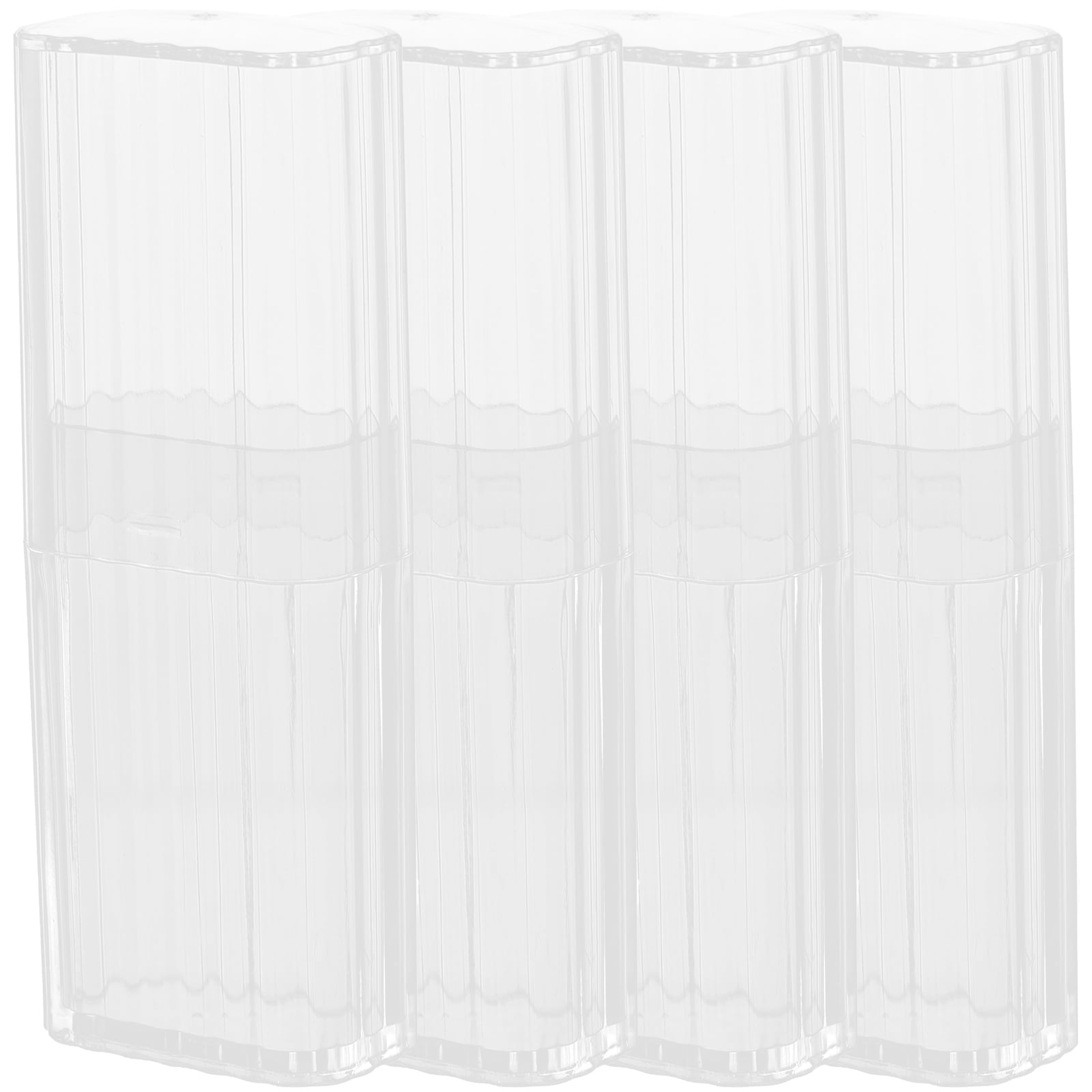 TABLZONE Practical Design Portable Toothpick Storage Box Clear 4pcs ...