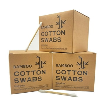 Cotton Swabs with Wooden Sticks/Biodegradable Cotton Bud 1125pcs