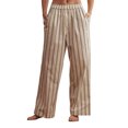 thumbnail image 1 of Cotton Sweatpants Women Wide Leg Cargo Pants for Women Straight Leg Pants Women Straight Leg Scrub Pants for Women Women's Pants Casual Cargo Scrub Pants for Women Beige S, 1 of 4
