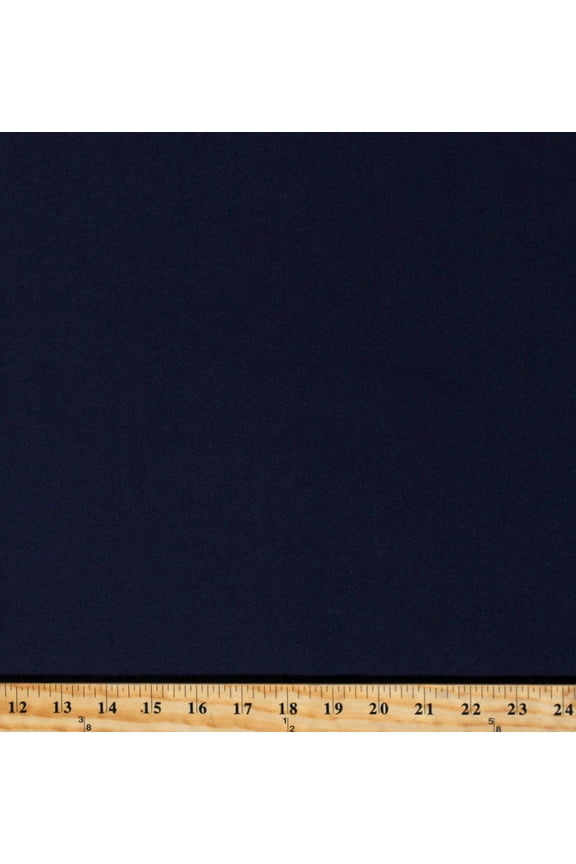 Cotton Sweatshirt Fleece Navy Blue Comfortable Soft Medium Weight 60" Wide Fabric by the Yard (2079P-10E)