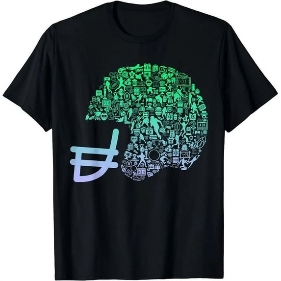 Cotton T-Shirt Football Helmet Tshirt for Football Player Boys Football T Shirt