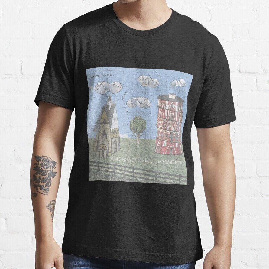 Cotton T-Shirt Modest Mouse Blue Cadet-3 Do You Connect? Isaac Brock