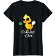 thumbnail image 1 of Cotton T-Shirt Pickleball Chick funny pickleball T Shirt, 1 of 3