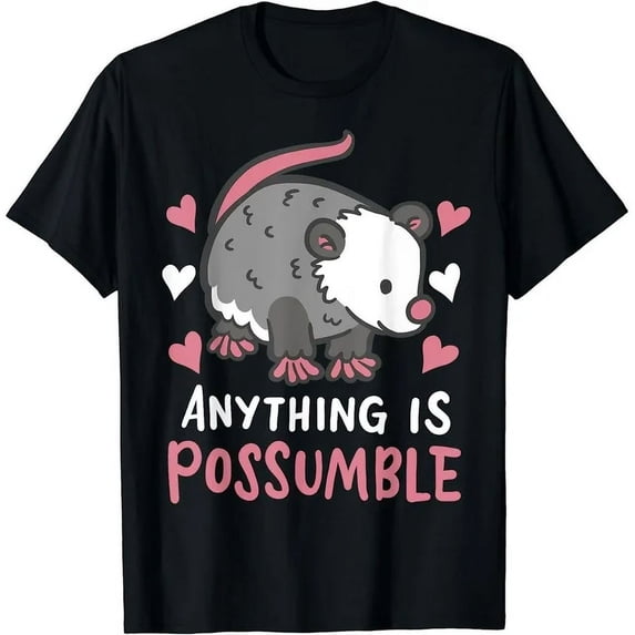 Cotton T-Shirt Possum Opossum Funny Gift T Shirt