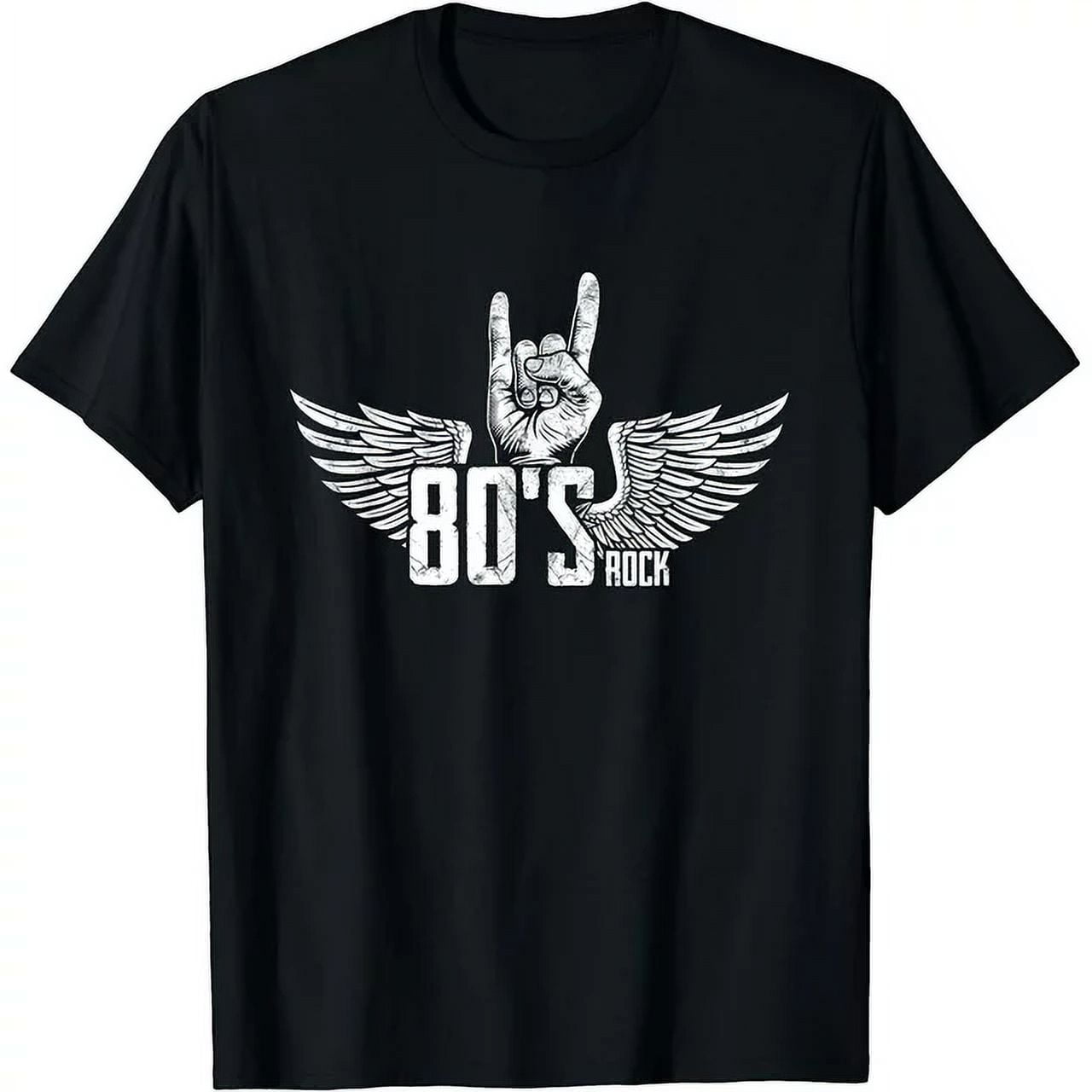 Cotton T Shirt Vintage USA 80 s Style Rock Concert Poster 80s Rock Band T Shirt Walmart