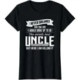thumbnail image 1 of Cotton T-Shirt World s Best Uncle T Shirt Gift For Uncle Brother Shirt, 1 of 3