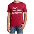 thumbnail image 1 of Cotton T Shirts Men Ladies I Cant I Have Plans In The Garage Funny Sarcastic Dad Car Mechanics Mens Summer Shirts Red XXXL, 1 of 3