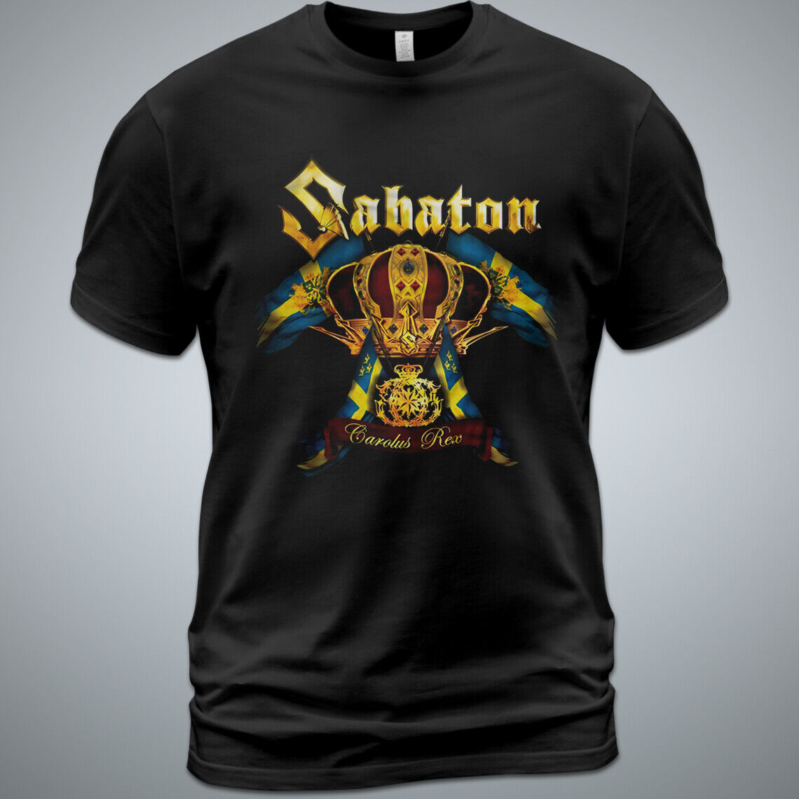 T-shirt Sabaton 'Legends' Homme - Orange, 100% Coton, Coupe Standard, Taille 3XL