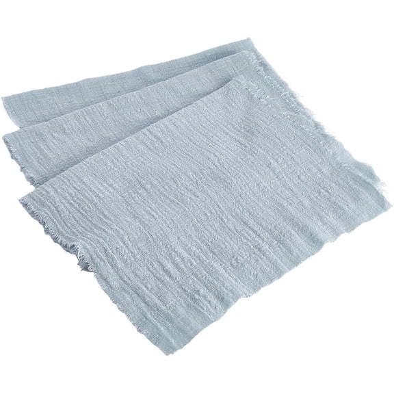 Cotton Table Runners 72x13 Inch Long Green Rustic Slub Linen Table Cloth Machine Washable Farmhouse Durable Boho Dining Table Decor for Home Living Room Kitchen Coffee Party Decoration diy