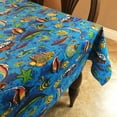 thumbnail image 1 of Cotton Tablecloth Animal Print Fish Aquarium, 1 of 11