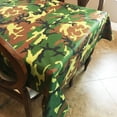 thumbnail image 1 of Cotton Tablecloth Camouflage Print Original Camouflage Green, 1 of 2