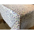 thumbnail image 1 of Cotton Tablecloth Floral Print Small Flowers Allover Purple, 1 of 2