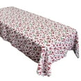 thumbnail image 1 of Cotton Tablecloth Fruits Print Cherries Allover White, 1 of 2