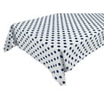 thumbnail image 1 of Cotton Tablecloth Polka Dots Print / Navy Dots on White, 1 of 1