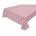 thumbnail image 1 of Cotton Tablecloth Stripes Print / 1 Inch Wide Stripe Pink, 1 of 1