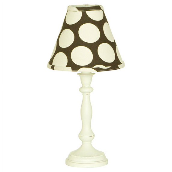 Cotton Tale Raspberry Dot Table 18'' Table Lamp