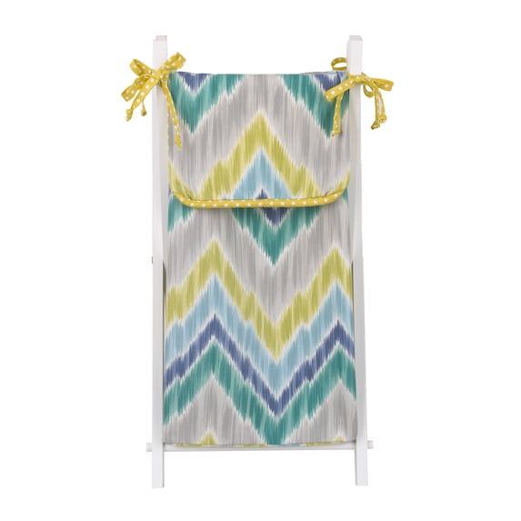 Cotton Tale Romp Zebra Hamper