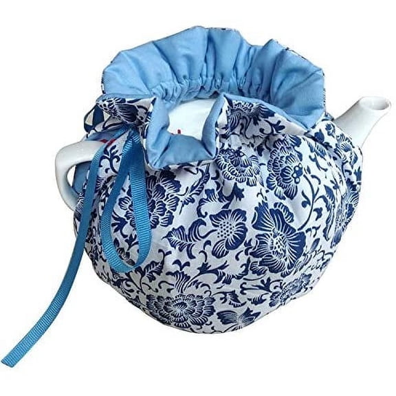 Cotton Tea Cozy for Teapots Printed Tea Cosy Tea Cover Keep Warm Tea Pot Dust Cover Insulated Kettle Cover for Home Kitchen Decorative Accessories (C9)