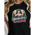 thumbnail image 1 of Cotton Tee Oktoberfest Beer Graphic T-Shirt Top Comfortable Fit Fashion Casual Short Sleeve Black S-5XL, 1 of 5