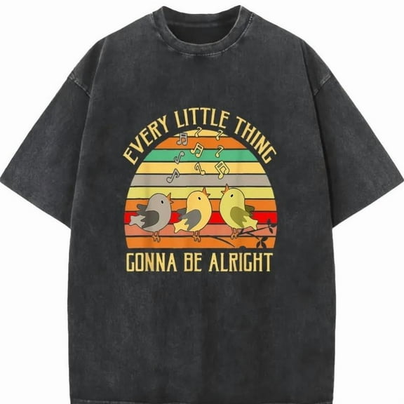 Cotton Tee T-Shirt Top Black Vintage Washed Fashion Casual Crew Neck Comfortable Black S-2XL Plus Size