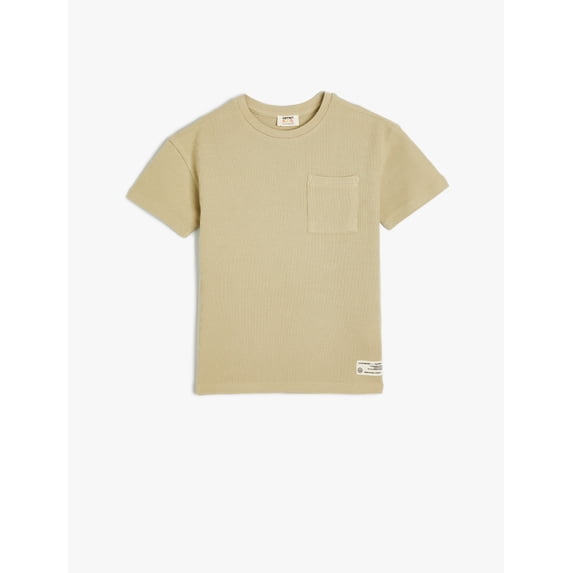 Cotton Textured T-Shirt