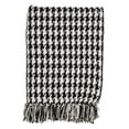 thumbnail image 1 of Cotton Throw With Houndstooth Print, 1 of 2