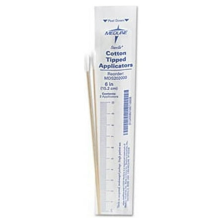 Cotton-Tipped Applicators 6", 100 Applicators/Box