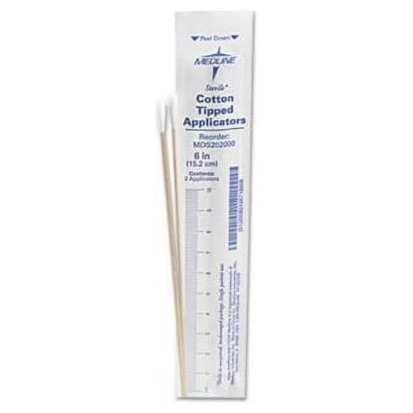 Cotton-Tipped Applicators 6", 100 Applicators/Box