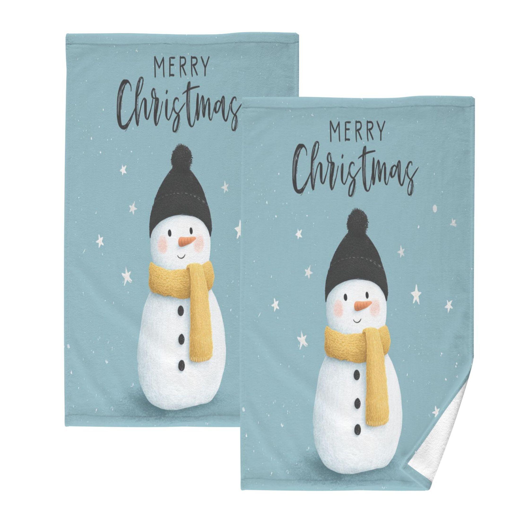 Cotton Towel Two-Piece 16x28 Inch One Sizex2 Face Towel Set Towel Set Cotton Hand Bath Towel Bathroom Beach Aurora