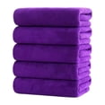 thumbnail image 1 of Cotton Towels Set of 5, Soft Absorbent Bath Towels for Daily Use, Quick Drying Lightweight Multi-Pack for Home, Travel, Gym, and Guest Bathroom, 1 of 5