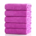 thumbnail image 1 of Cotton Towels Set of 5, Soft Absorbent Bath Towels, Quick Drying Thick 30x60 Inches, Multi-Pack for Daily Use, Lightweight for Home Travel, Adult Towel Set, 1 of 5