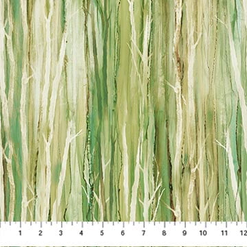 Cotton Trees Twigs Woods Forests Nature Landscapes Cedarcrest Falls Northcott Olive Cotton Fabric Print by the Yard (DP26910-74)