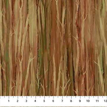 Cotton Trees Twigs Woods Forests Nature Landscapes Cedarcrest Falls Northcott Rust Cotton Fabric Print by the Yard (DP26910-36)