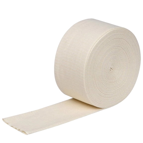 Cotton Tubular Elastic Bandage, High Stretch Breathable Stockinette Wrap, Skin-Friendly Support for Arms Legs Thighs, Customizable, Firm Compression, Post-Injury Care Prewrap