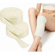 Cotton Tubular Stockinette Gauze Roll Tubular Arm Stocking Elastic Leg Stockinette Tubing Compression Tube Sleeve Bandage for Cast Plaster Comfort Wear Sweat Absorbent2 Rolls, 2 inch x 11 Yard
