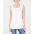 thumbnail image 1 of Cotton Tunic Tank Top Bright White M, 1 of 1