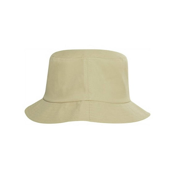 Cotton Twill Bucket Hat - Khaki Medium