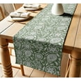 thumbnail image 1 of Cotton Twill Table Runner by Vargottam Handcrafted Leaves Design 14 Wide Washable Table Runner for Kitchen, Living Room & Events 90" inch Long, 1 of 6