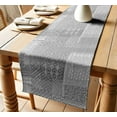 thumbnail image 1 of Cotton Twill Table Runner by Vargottam Handcrafted Patchwork Design 14 Wide Washable Table Runner for Kitchen, Living Room & Events 120" inch Long, 1 of 6