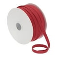 thumbnail image 1 of Uxcell Cotton Twill Tape 1/4" 50 Yards Cotton Ribbon Bias Binding Tape for Sewing Gift Wrapping Dark Red, 1 of 6