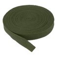 thumbnail image 1 of Cotton Twill Tape 5/8" 10 Yards Cotton Ribbon Bias Binding Tape Herringbone Webbing Trim for Sewing Deep Green, 1 of 6
