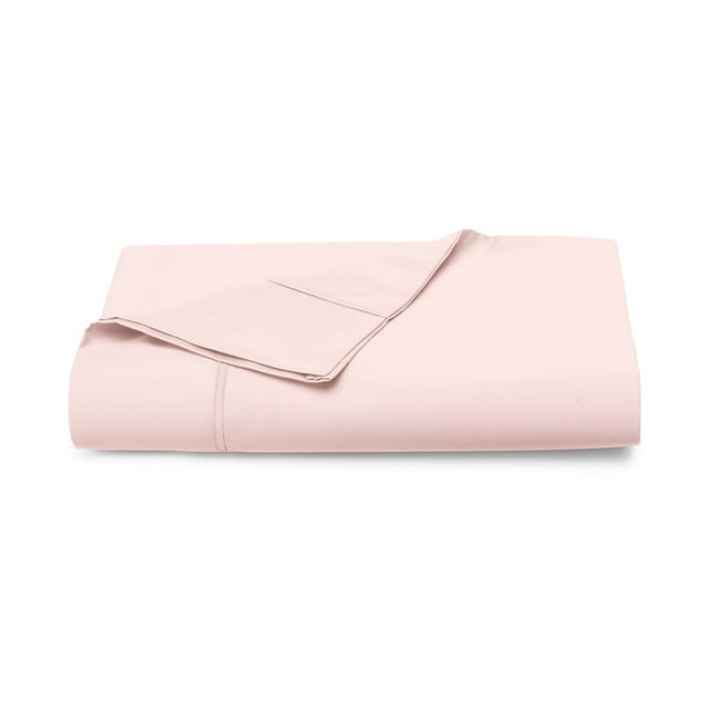 Cotton Twin Xl Flat Sheet Light Pink, 1Pc 100 Long Staple Cotton Flat