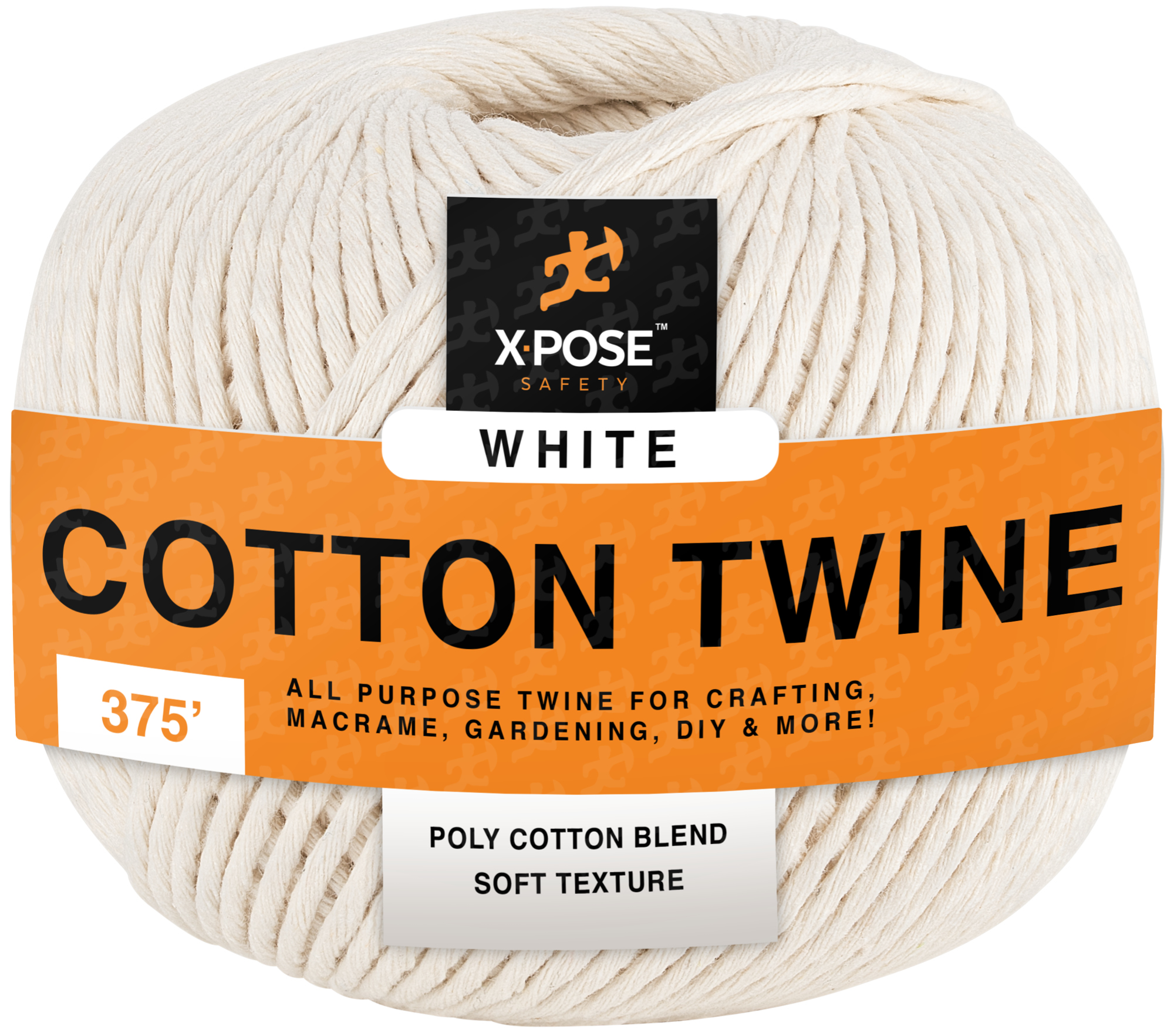 Cotton Twine - Food Grade Cotton String Ball - Bakers Twine, Butchers Twine  for Meat, Cooking Twine for Rotisserie, Kitchen Twine - Natural White  String Line Twine for Crafts, Gift Wrapping 