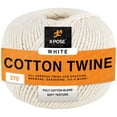 thumbnail image 1 of Cotton Twine - Food Grade - for Bakers, Butchers, Rotisserie, Kitchen, Crafts - by Xpose Safety, 1 of 5