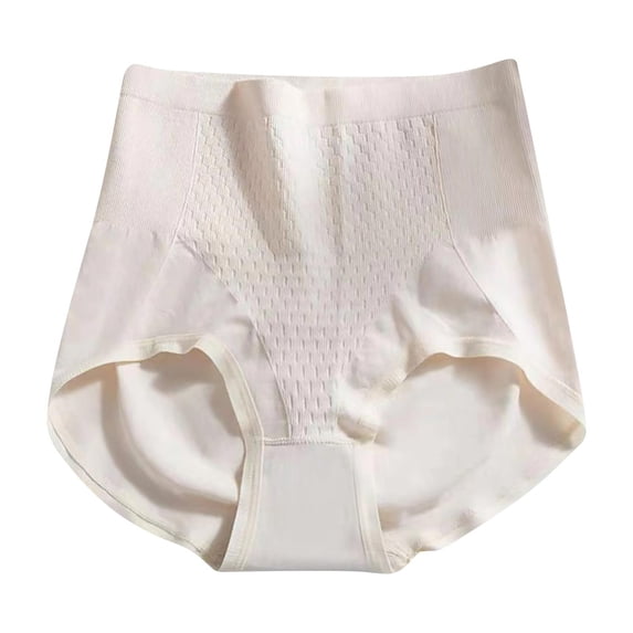 Cotton Underwear Cotton Thong Underwear for Women, Women's Lace Abdomen Mid-rise Waist And Hip Lift Comfortable Body Breathable Underwear Briefs