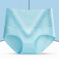 thumbnail image 1 of Cotton Underwear For Women Sexy Lace Tummy Control Floral Print High Cut Butt Lifting Underwear Summer Christmas Gifts, 1 of 3